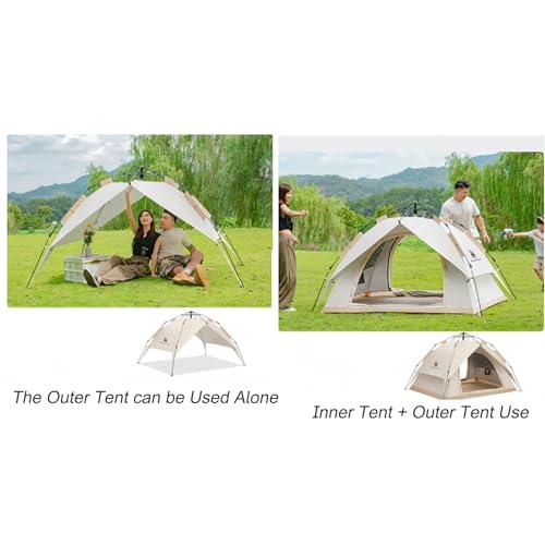 Carpa Pop Up para 2 Personas, Impermeable y Resistente al Viento miniatura 6