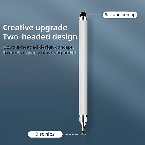 Redreo Stylus Pens for Touch Screens,3 Pack 2 in 1 Universal High Sensitivity Tablets Pens for iPad,Apple,Samsung Galaxy,Smartphones, Android, Microsoft and Other Touch Screens