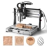 Genmitsu 3020-PRO Ultra CNC Router Machine, Upgraded 710W Spindle, All-Metal Engraver for Metal, Wood, Acrylic, PCB, MDF, Built-in Motherboard Fan, Work Area 11.8