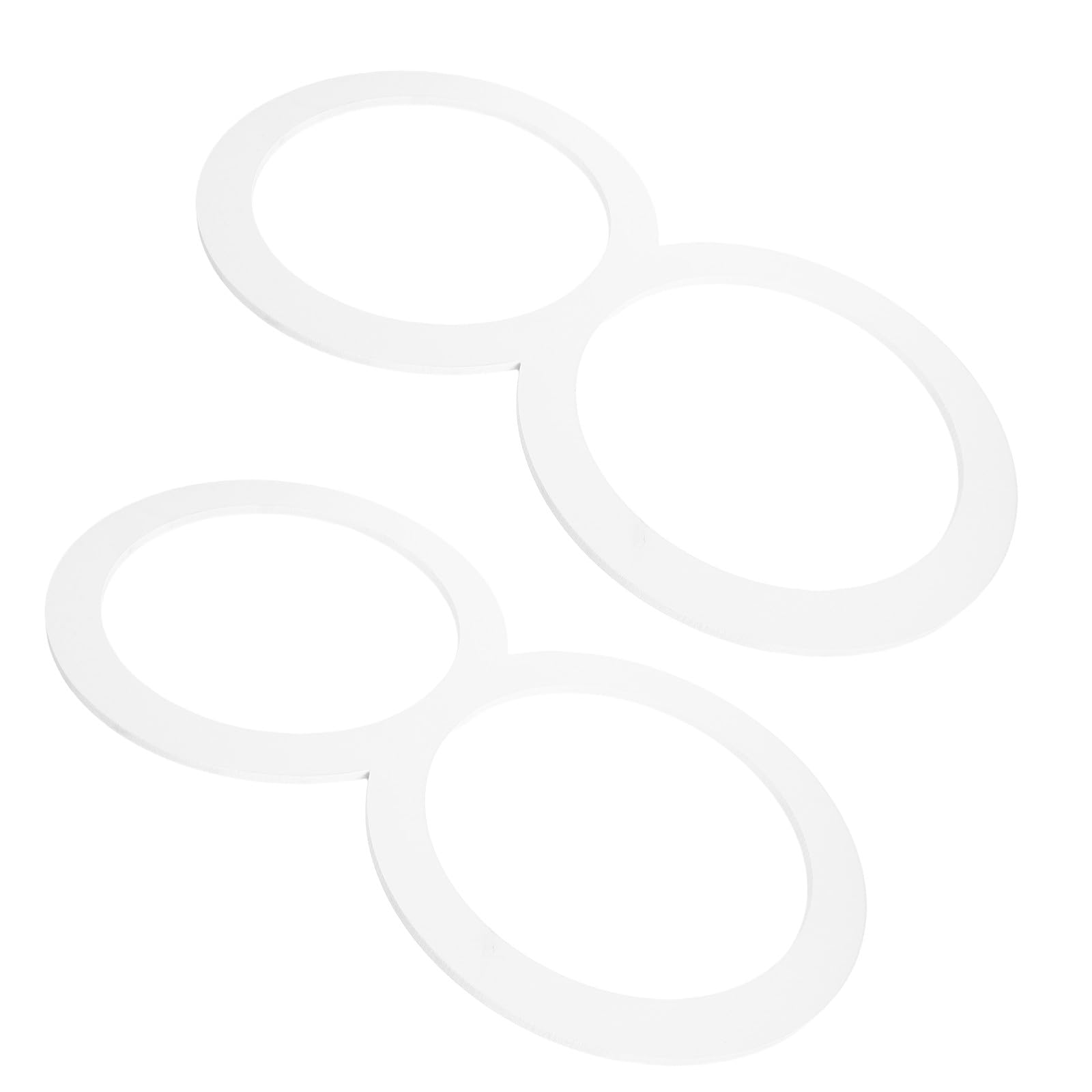 Gatuida 2pcs Juggling Rings: 8-Shape Easy Illusion Circus Juggling Practice Rings for Beginner and Pro - Circus Trick Props for Tricks and Stage Performances