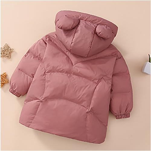 Kids Toddler Baby Girls Boys Winter Warm Thick Solid Cotton Long Sleeve Padded Jacket Coat Big Boys Winter Coats3