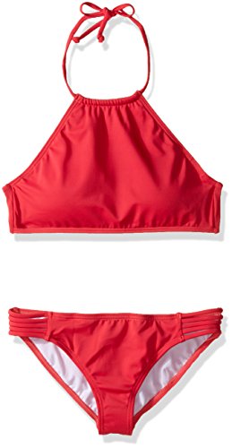 Billabong Girls' High Neck Halter Bikini Set