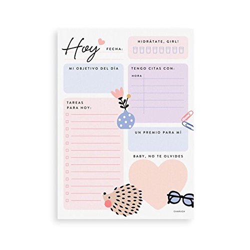 Charuca OD04 - Planificador diario, A5,...