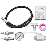 MATERIG Oil Pressure Tester Kit Fit for Ford 6.0L-7.3LPowerstroke Engines, with 7.3L Powerstroke High Pressure Oil System IPR Air Test Fitting, Engine Oil Quality Tester Tools