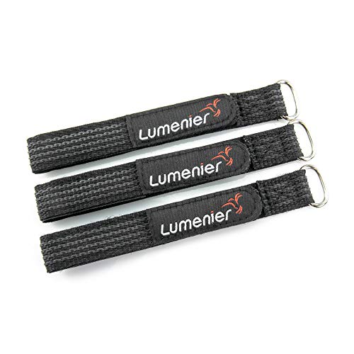 Lumenier Indestructible Kevlar Lipo Strap - 16x220mm (3pcs) - 0 - Black