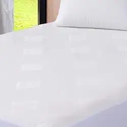 Protetor De Colchão Solteiro Impermeavel Tecido Jacquard com Lateral Adaptavel Protege Seu Colchão Respiravel e Antialergico