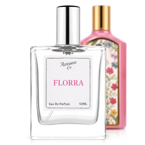 Image of Florra White Gardenia & Pear Blossom Eau De Parfum (EDP) for Women | Intense Upto 12-Hour Long Lasting Premium Luxury Fragrance flora | 50ML