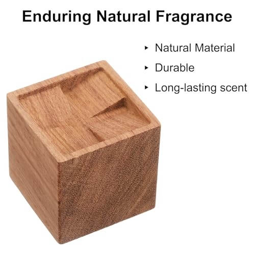 Difusor aromático eléctrico de madera uxcell 2 piezas miniatura 3