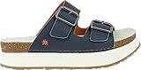  ART Mykonos Sandalias Mujeres Azul/Blanco - 40 - Sandalias