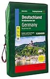 Deutschland, Straßenkarten-Set 1:200.000, 2024/2025, freytag & berndt: 18 Straßenkarten in praktischer Kartentasche (freytag & berndt Auto + Freizeitkarten) - Herausgeber: freytag & berndt 
