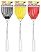 Enoz Flyswatter, Rids Home and Garden of Pests, Multicolor, Heavy Duty with Vented Design, Easy to Use, Pack of 12