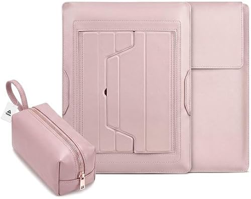 14 Inch 3-in-1 Laptop Sleeve with Stand & Adapter Pouch