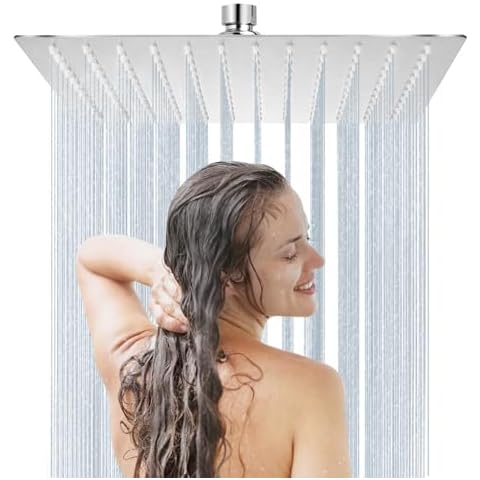 XIFIRY 12-Inch Square Rain Shower Head Cover