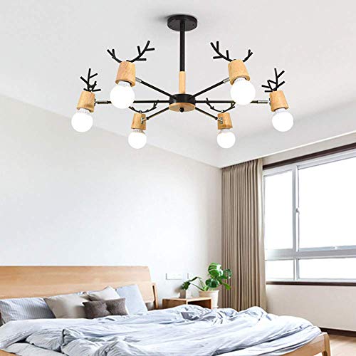 Candelabro de 10 luces estilo Sputnik para iluminar salones oscuros 3