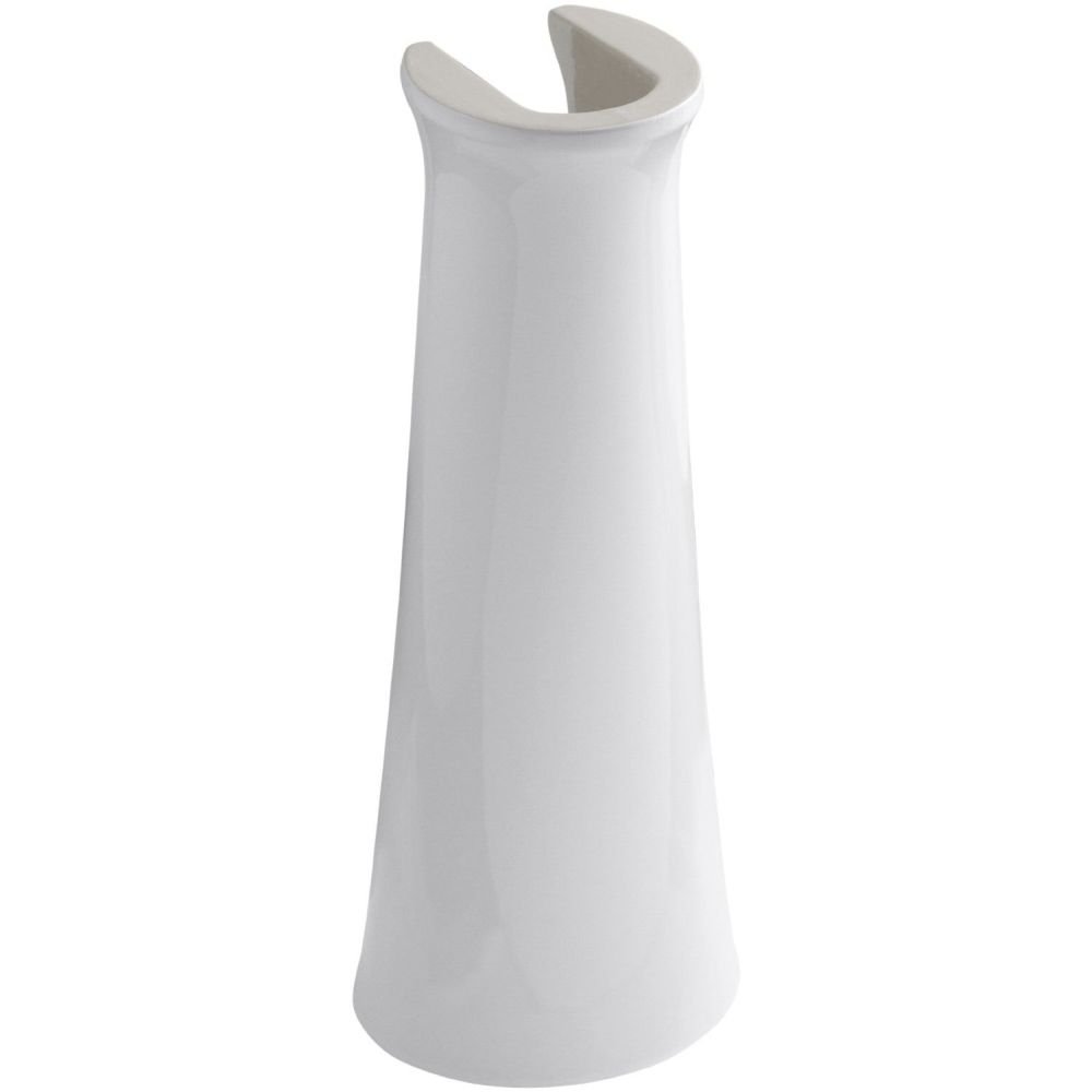 Colonne de lavabo KOHLER K-2364-0 en céramique blanche pour salle de bain rétro Cimarron