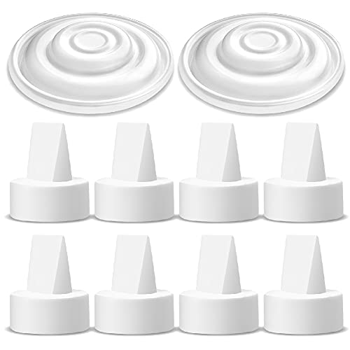 Image of Maymom Pump Parts Compatible with Spectra S1 Spectra S2 Spectra Incl Duckbill Valve Replace Spectra Duckbill Valve Spectra S2 Replacement Parts Not Original Spectra Pump Parts (8 Duckbill 2 Membrane)