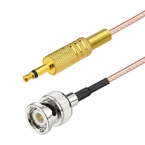Cable Eightwood BNC a Jack 3.5mm Mono 1.6 pies miniatura 3