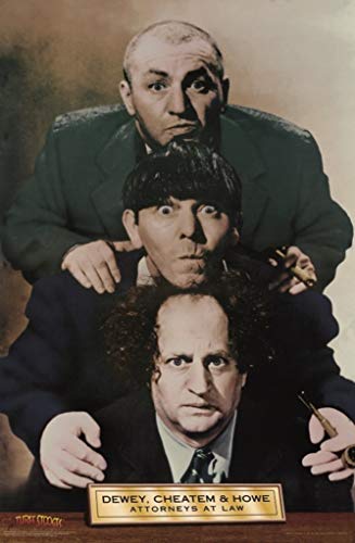 The Three Stooges Poster 24 x 36in