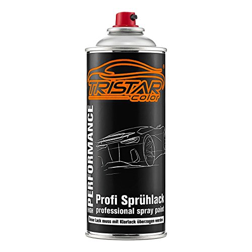 TRISTARcolor Autolack Spraydosen Set für Mini B22 British Racing Green 2 Metallic Basislack Klarlack Sprühdose 400ml