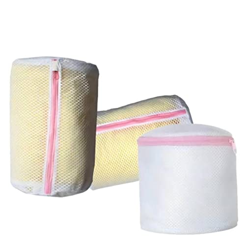 BH Wäschenetz, Wäschebeutel, Wäschesack für Waschmaschine, Mesh Wäschesäcke, Wäschetasche Laundry Bag für Bluse, Schuhe, BH, Unterwäsche, Babykleidung (5-Set, 3er: ø20x30cm und 2er: ø17x17cm) Cover