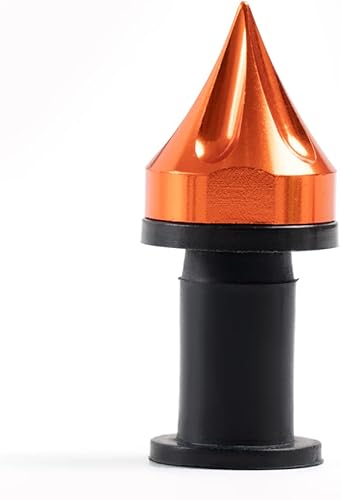 Miniatura 4 de WYNMOTO Pernos universales de aluminio para parabrisas de motocicleta, 6 piezas, tornillos para parabrisas, kit de montaje de sujetadores (naranja)