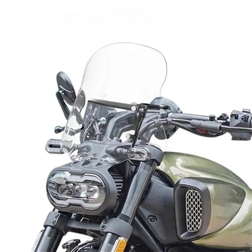 Éliminer la pression du vent sur CU525 avec ce pare-brise moto dédié