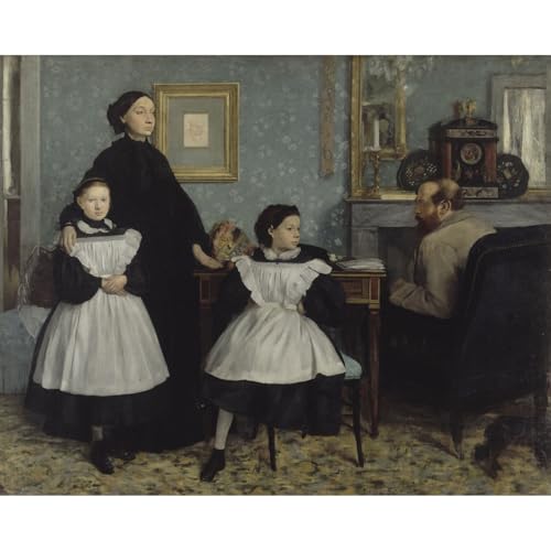 Poster Degas La famille Bellelli grand format 76x101 cm affiche art impressionnisme