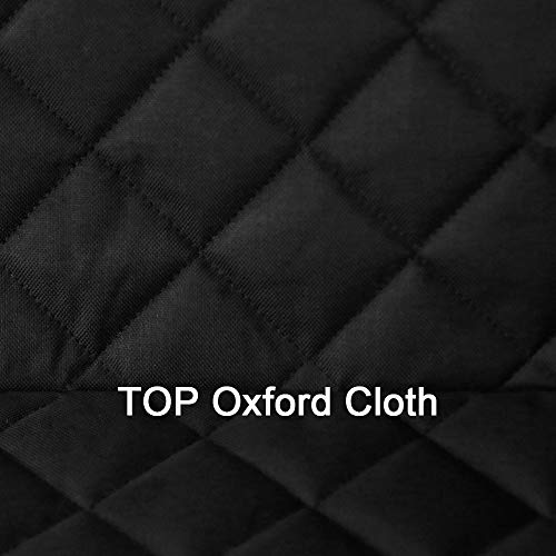 Image of HONEST OUTFITTERS Dog Car Seat Cover 2 Pack, Waterproof Front Seat Car Cover for Cars, Trucks, and Suvs, Pet Front Cover for Cars, Nonslip Dog Seat Cover, Black