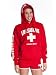 Lifeguard Hoodie with Authentic Life Guard Tag Pullover for Men - Red, Medium