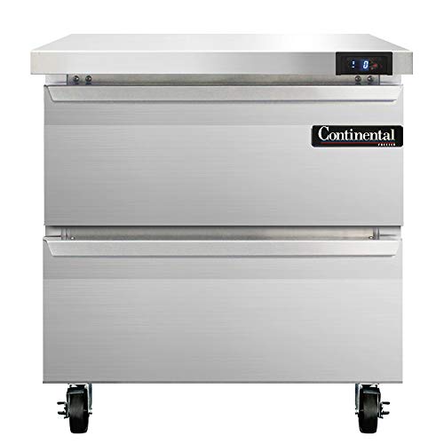 Continental Refrigerator SWF32-D Single Section Work Top Freezer 32