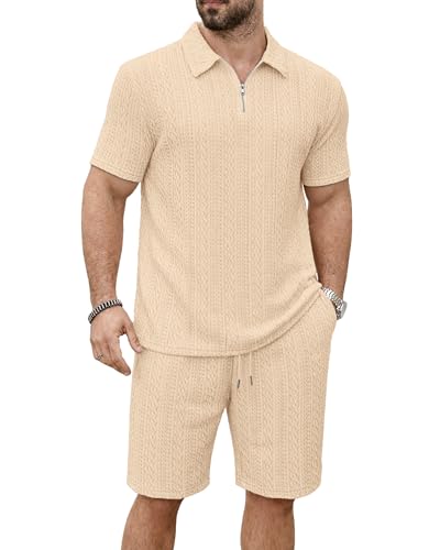 Survêtement polo et short homme léger contre la chaleur d'été