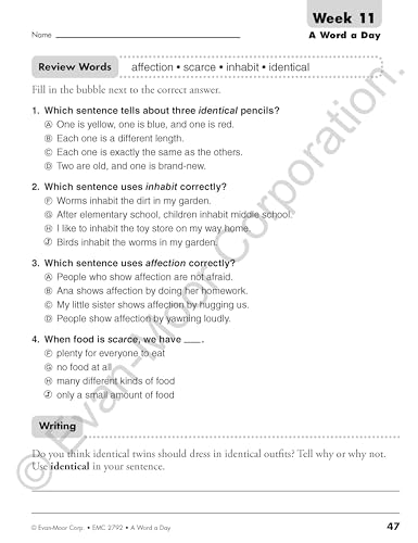 A Word a Day, Grade 2 Teacher Edition - Image 5
