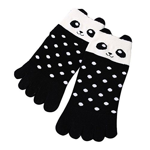 Children Sock Kawaii Cartoon Pattern Cotton Toe Socks for Kids 3-12 Years Old Pack of 53