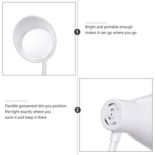 Vosarea Clipe Led Na Luz de Leitura Livro Luz ProteÃ§Ã£o para Os Olhos Usb RecarregÃ¡vel LÃ¢mpada de