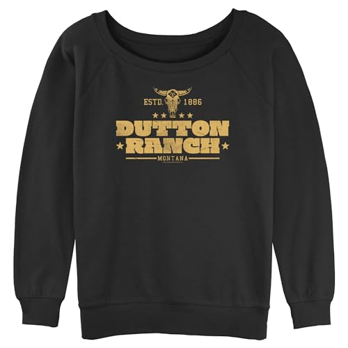 Image of Yellowstone Women's Dutton Ranch Slouchy French Terry Pullover
