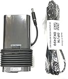New Version Slim Dell Replacement Power Adapter - 180 Watt-7.4mm For Dell P/N: 450-AHDJ XCT0N...
