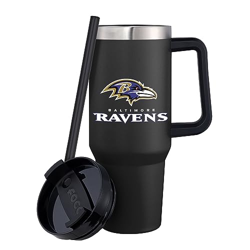 Image of FOCO NFL unisex-adult NFL Team Logo Insulated Travel Mug 40oz XL Tumbler