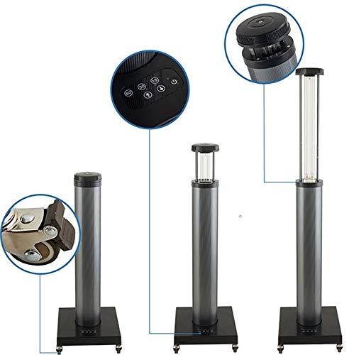 Lampe UV C anti germes mites bactéries puissante avec télécommande - 4