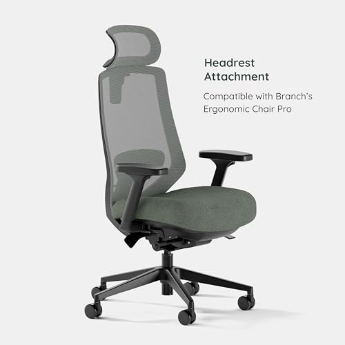 Image of Branch Adjustable Ergonomic PRO Headrest Attachment - Only Compatible Ergonomic Chair PRO - Experience Optimal Comfort and Support - Everglade