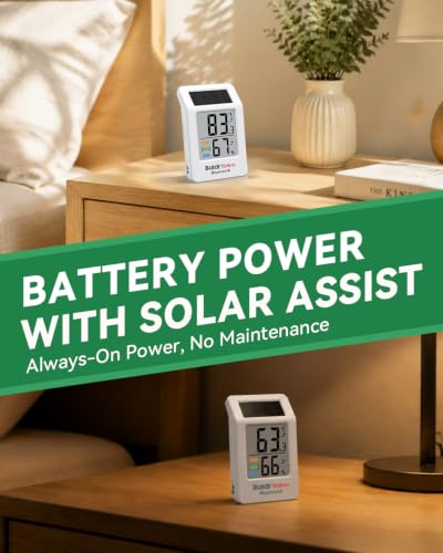 Image of Bluetooth Thermometer Hygrometer 3 Pack, Indoor Room Humidity Meter