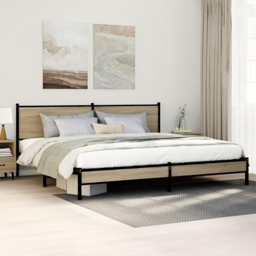 -Somieres de Metal sin Colchón 193x203 cm-