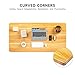BIZUM Whole-Piece Particle Board Table Top Wood Countertop for Standing Desk DIY, 48x24x1 Inch Maple Desk Top