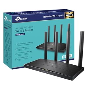 Routeur Wifi 6 TP-Link Archer AX18, Vitesse Rapido Blasto