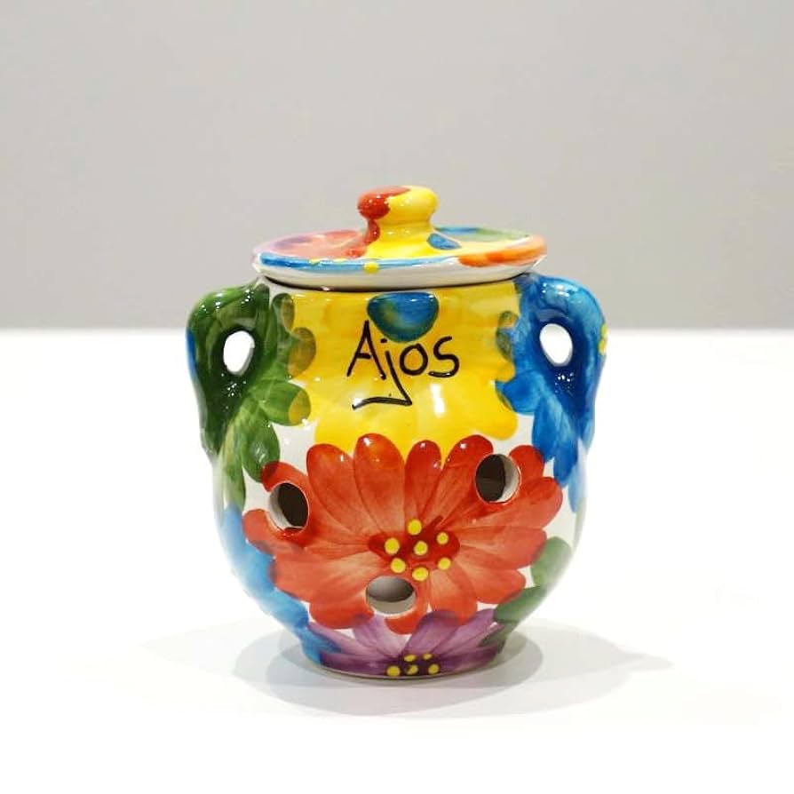 Amazon｜スペイン陶器 SP-127MF ガーリックポット(小