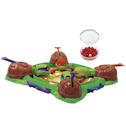 Hasbro Gaming Hungry Hungry Hippos: Teenage Mutant Ninja Turtles Edition Board Game, Board Games for Kids Family Fun for 2+ Players - Image 4