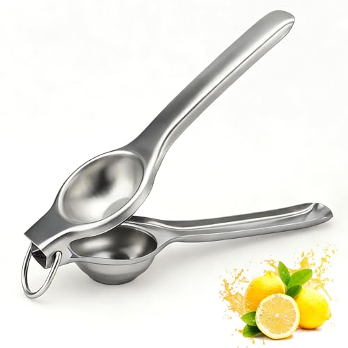 Stainless Steel Lemon Juicer with Hanging Ring