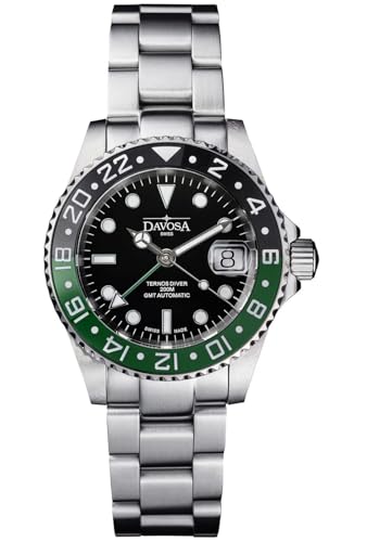 [ダボサ] 腕時計 機械式自動巻 20気圧防水 Ternos Ceramic GMT スイス製 161.590.70w (B0FVKY67R7) Amazon価格推移・価格追跡