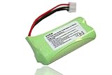 Tecnología: Ni-MH Batería NI-MH 600mAh 2.4V, para Philips Aleor 300, DECT 211, DECT 215, DECT 215 Trio, es un Recambio de 2HR-AAAU, H-AAA600X2