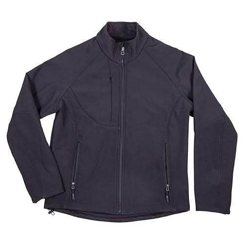 Schneiders Softshell Jacket | Essential Horse Riding Gear | Stretch Fit for Active Equestrians | Color Black | Size Large