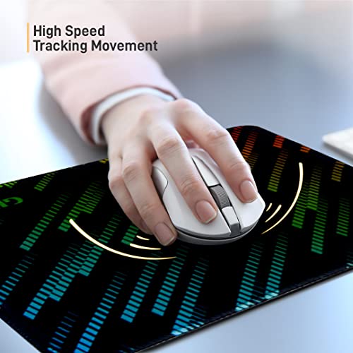 Image of AirCase Gizga Essentials (35Cm X 25Cm Extended Gaming Mouse Pad, Computer Mouse Pad with Smooth Mouse Control, Mercerized Surface, Antifray Stitched Embroidery Edges, Anti-Slip Rubber Base